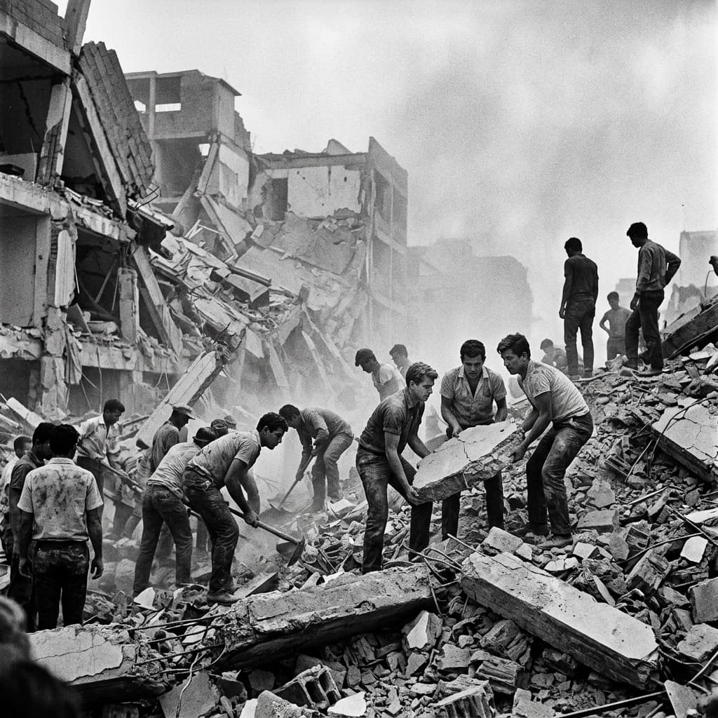 Caracas post-earthquake documentary